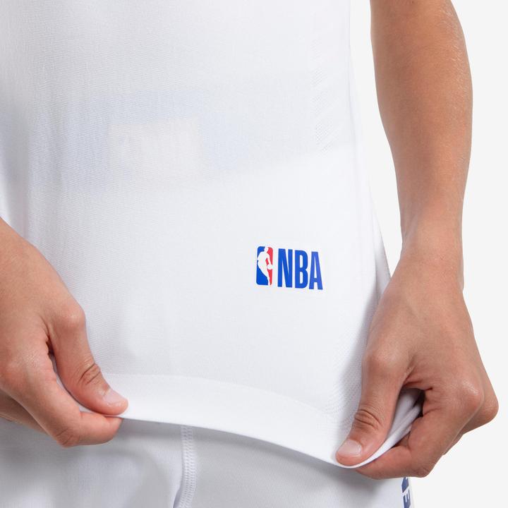 Immagine prodotto Tarmak Maglia base basket senza maniche da bambino 500 - NBA Golden State Warriors (12, 13, 14)