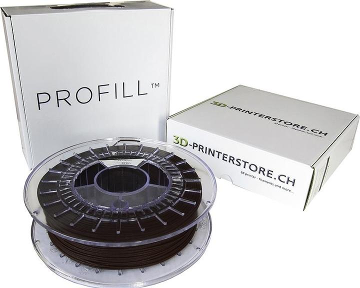 3d-printerstore.ch Wood ProFill PLA Filament dark 2.85 (PLA, 2.85 mm, Braun)