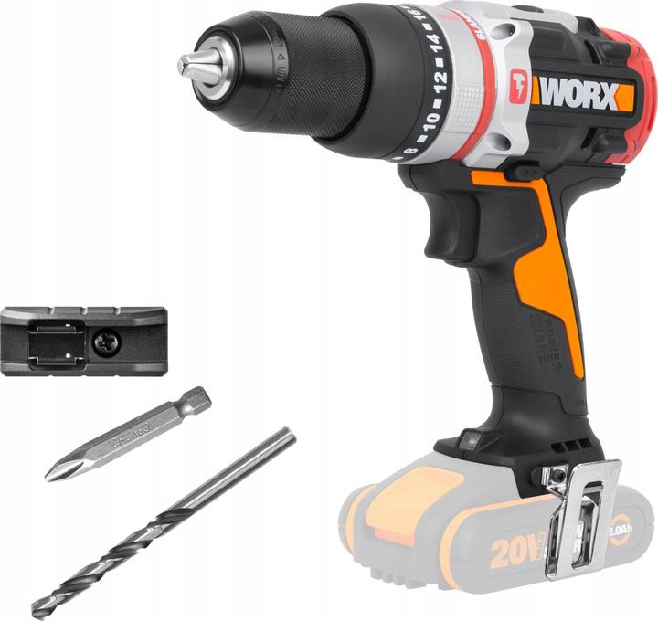 Produktbild Worx Akku-Schlagbohrschrauber WX354.9 20V Li ohne Akku und Ladegert
