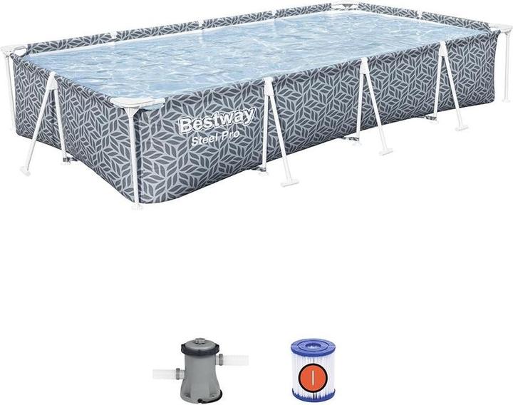 Produktbild Bestway Steel Pro Pool Set 366x201x66cm (3000 x 2010 x 660 mm)
