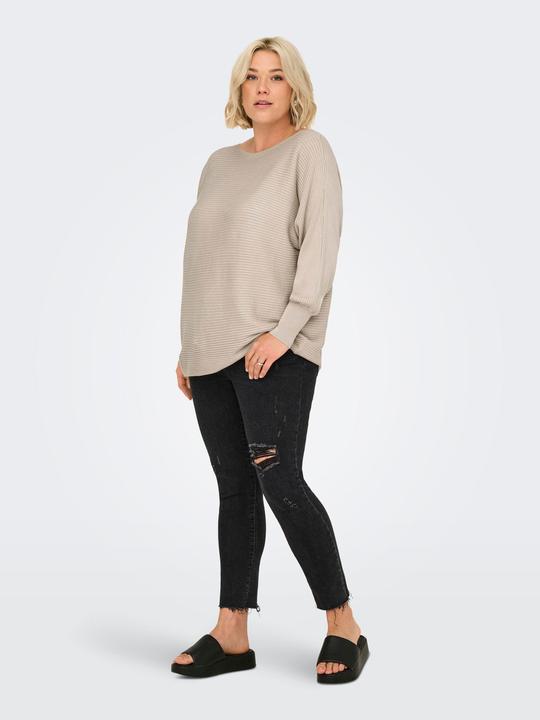 Produktbild Only Curvy einfarbiger Strickpullover (XL)