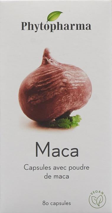 Produktbild Phytopharma Maca (80 Stück, Kapseln, 40.40 g)