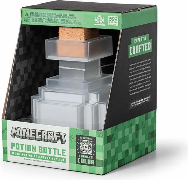 Immagine prodotto Noble Collection Minecraft Replica Bottiglia di pozione illuminante 16 cm
