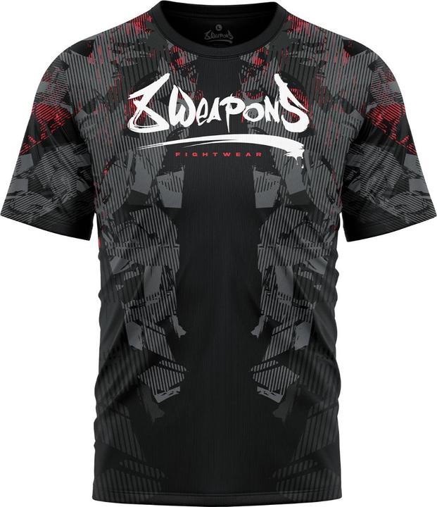 Actual product image 8Weapons 8 WEAPONS Functional T-Shirt, Hit 2.0, black-red, S (S)