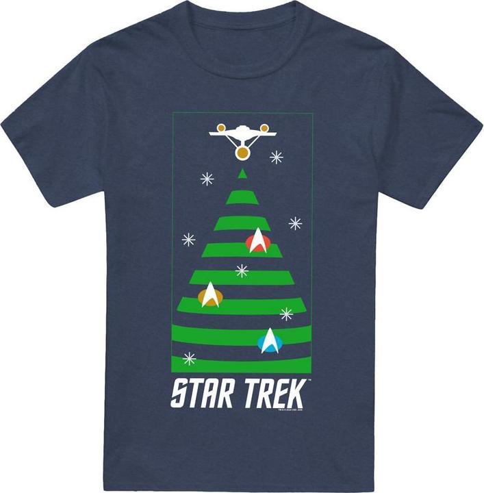 Immagine prodotto Star Trek: The Original Series Maglietta Albero di Natale Adulto Unisex (S)