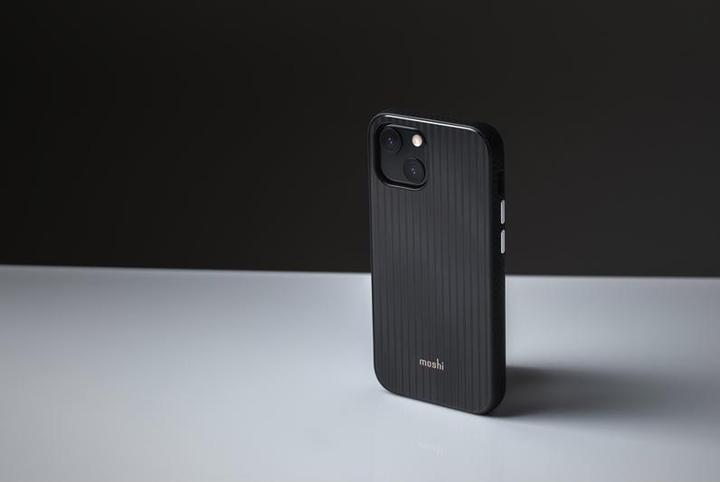 Immagine prodotto Moshi Arx Slim Hardshell Case (MagSafe) per iPhone 13 mini - Mirage Black (Apple iPhone 13 mini)
