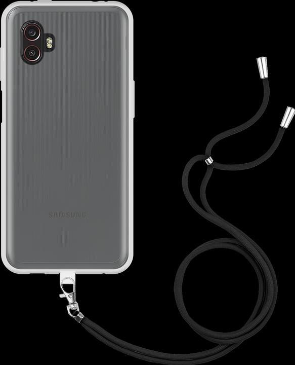 Produktbild Cazy Handykette Hülle Kompatibel mit Samsung Galaxy Xcover 6 Pro - Silikon Handyhülle mit Band Necklace