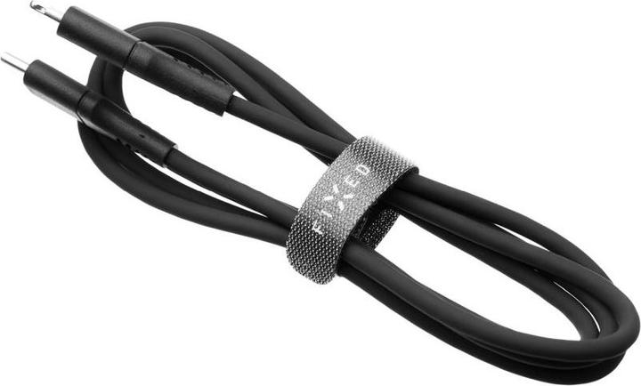 Image du produit Fixed Liquid Silicone Cable USB-C/Lightning, 2m, noir (2 m)