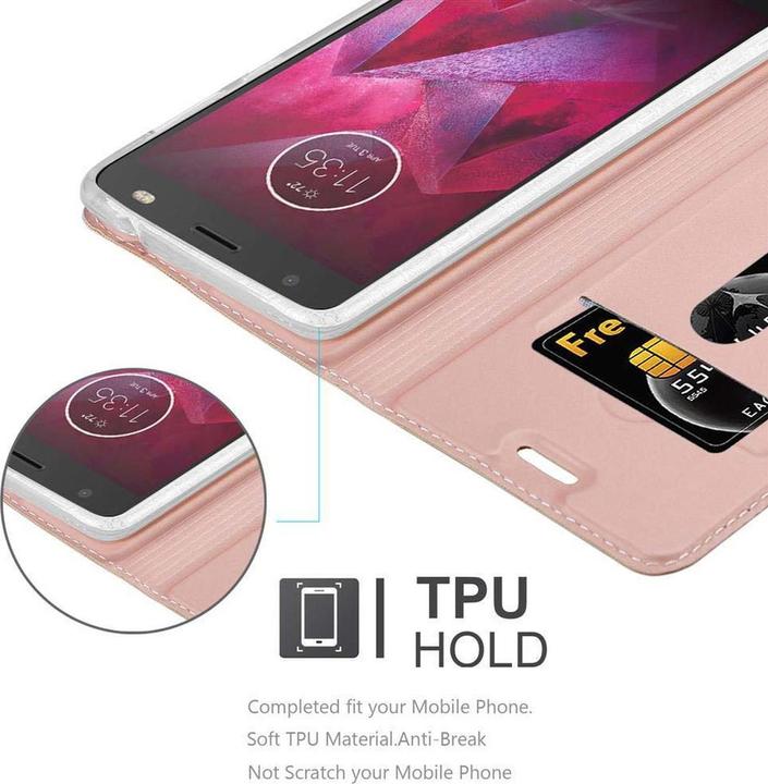 Produktbild Cadorabo Book Classy Style Cover (Motorola Moto Z)
