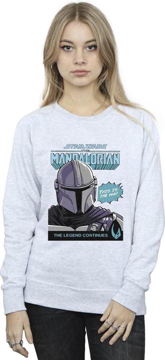Image du produit Star Wars - Sweat MANDO COMIC COVER - Femme (S)