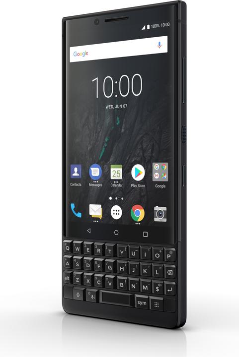 BlackBerry Key2 (128 GB, Black, 4.50", Hybrid Dual SIM, 12 Mpx, 4G)