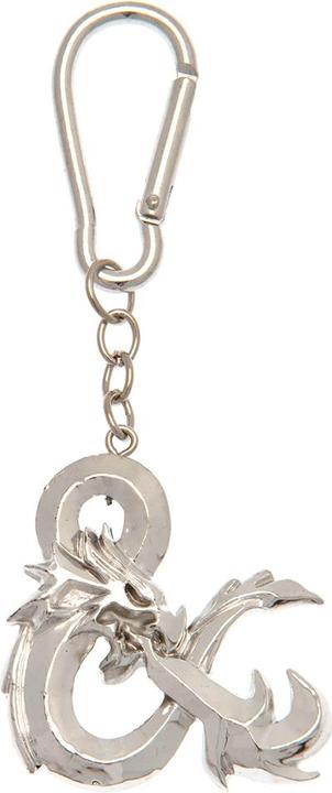 Actual product image Dungeons & Dragons Logo 3D Keyring