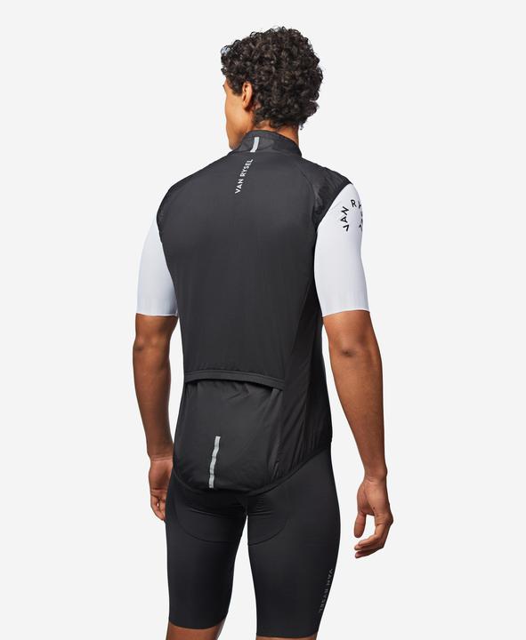 Produktbild Van rysel Men's Road Cycling Ultra-Light Sleeveless Windproof Gilet - Black (M)