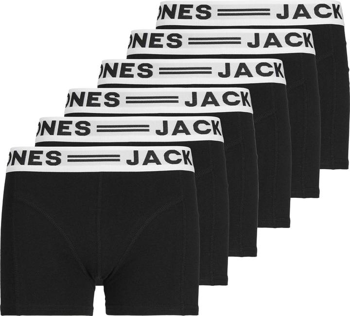 Actual product image Jack & Jones Sense Trunks 6 Pack Jnr Noos (140, pack of 6)