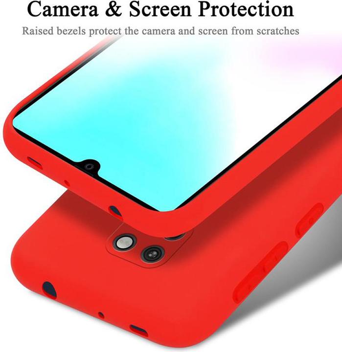 Actual product image Cadorabo TPU Liquid Silicone Case Cover (Mate 20)