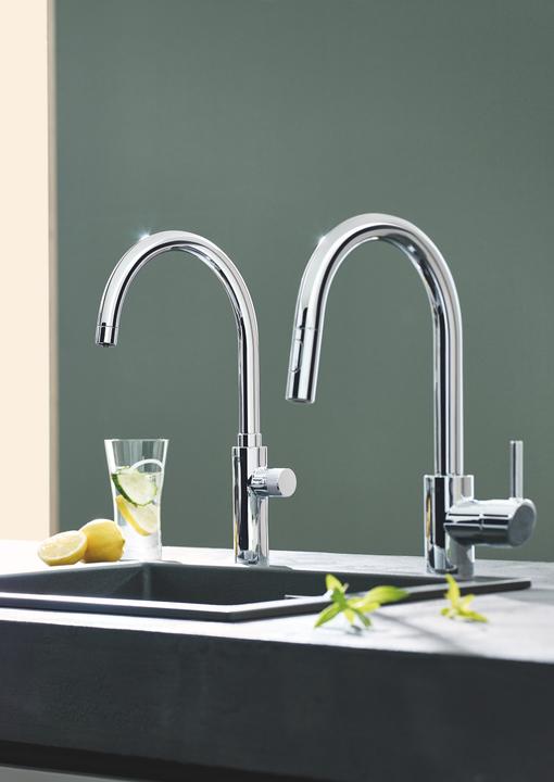 Image du produit Grohe Robinet de cuisine avec fonction filtre Blue chromé brillant 30385000