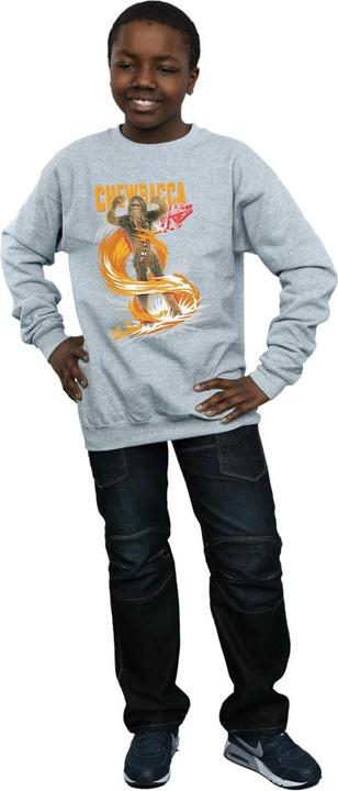 Actual product image Star Wars Boys Chewbacca Gigantic Sweatshirt (128)