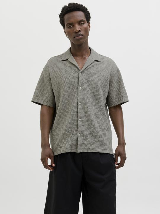 Actual product image Jack & Jones Jprblaleo Jacquard Resort S/S Shirt (M)