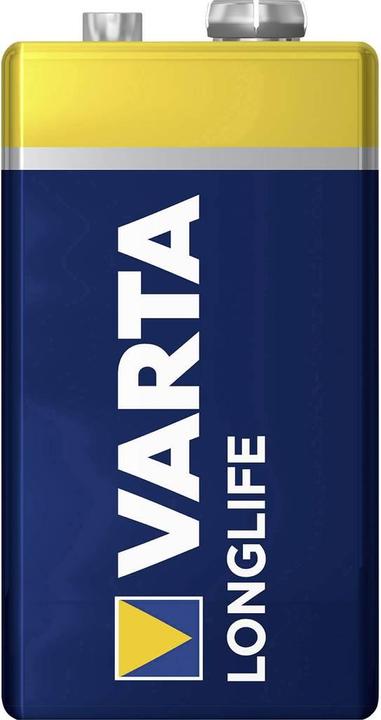 Produktbild Varta Longlife (1 Stk., 9V Block, 565 mAh)