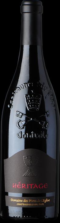 Actual product image Domaine des Pères de l'Eglise Châteauneuf-du-Pape Héritage (1 x 75 cl, 2019)