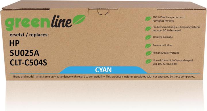 Image du produit Inkadoo Toner greenline ersetzt HP SU 502 A / CLT-Y504S Toner