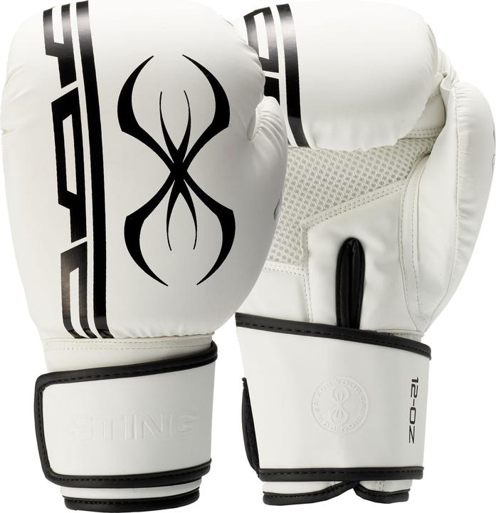 Sting Sports Armaplus Boxing Gloves White (10 OZ)