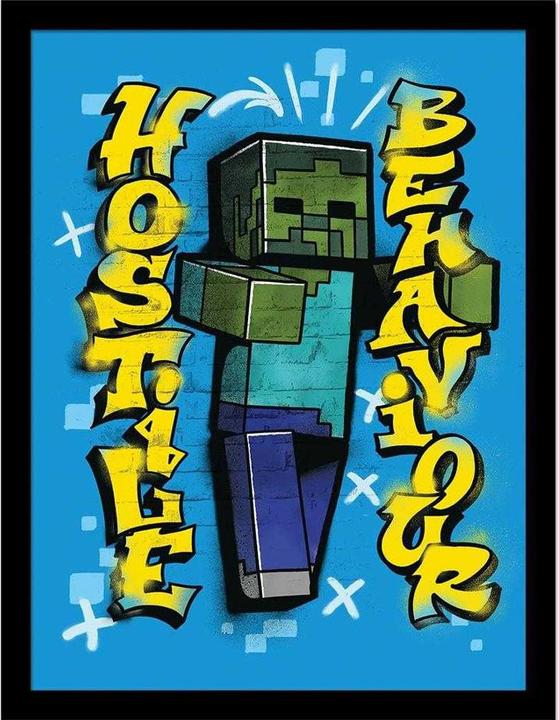 Immagine prodotto Minecraft Poster Incorniciato