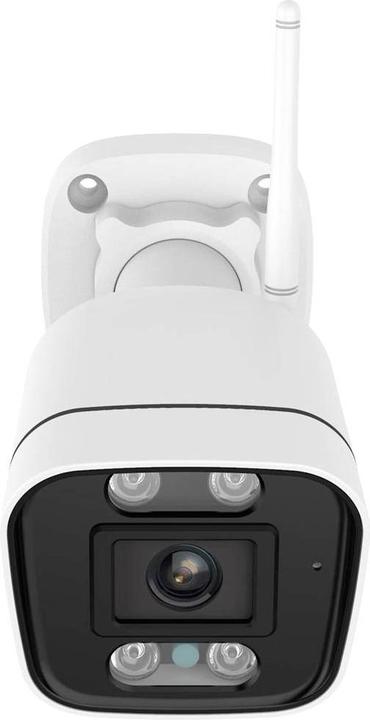 Actual product image Foscam V5P WLAN Surveillance Camera White 5MP (3072x1728), Dual-Band WLAN, Integrated Spotlight u (3072 x 1728 pixels)