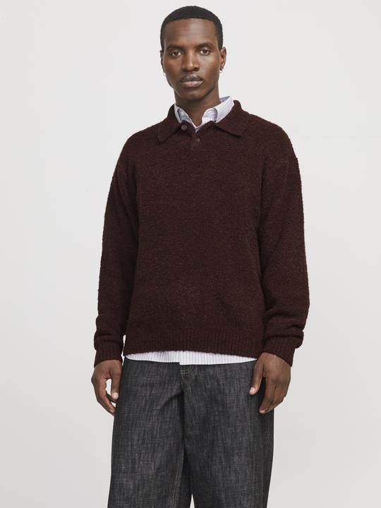 Actual product image Jack & Jones Jprwinter Knit Boucle Polo Styd Aw24 (M)