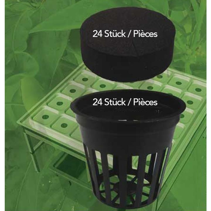Actual product image Grow Tool Mesh pot set for GrowSystems 1.0 - 24 pcs.