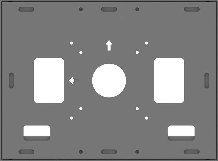 Actual product image DSS Monitor frame,wall mount, 10"/9400
