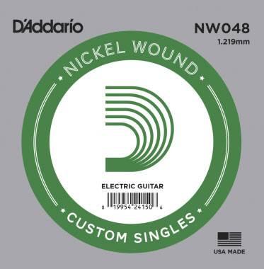 Actual product image D'Addario Nw048 (1 x, Electric guitar, 0.05")
