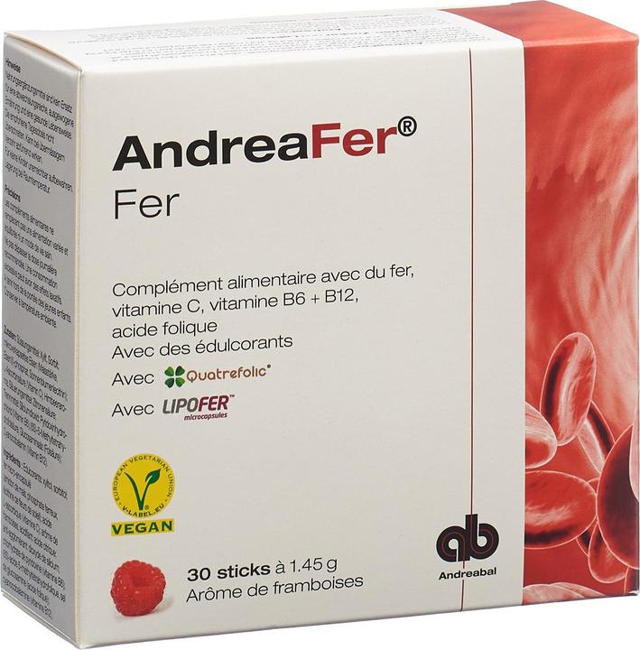 Produktbild Andreafer Eisen Sticks (30 Stück, Stift, 87 g)