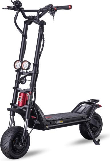 Actual product image Kaabo Wolf Warrior 11 PLUS (80 km/h, 150 km, 1200 W)