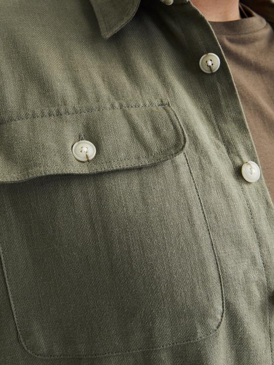Actual product image Jack & Jones Plus Size Comfort Fit Overshirt Overshirt (5XL)