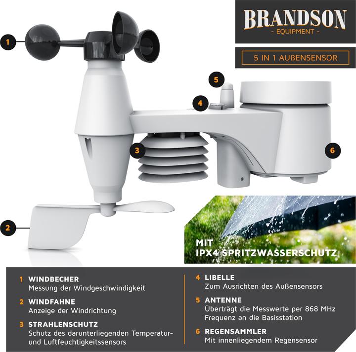 Image du produit Brandson Station météorologique