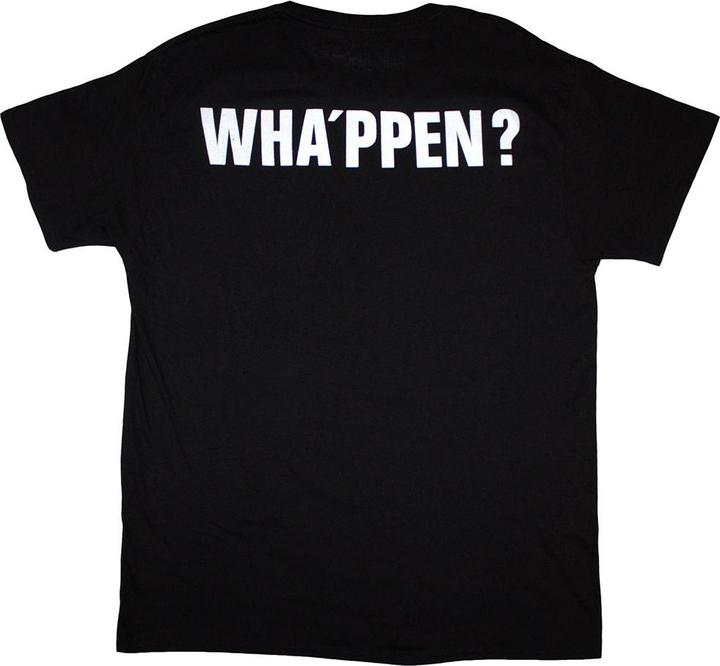 Immagine prodotto The Next Beat Wha'ppen Maglietta Stampa posteriore Adulto Unisex (M)