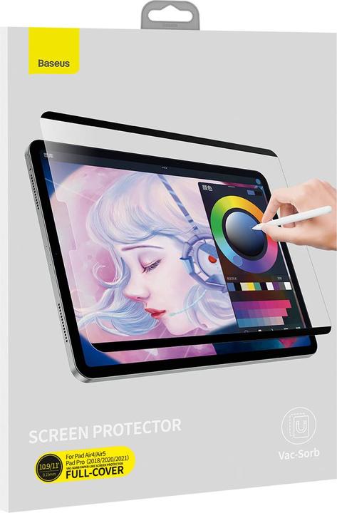 Actual product image Baseus Full-coverage Vac-sorb Paper-like Film for Pad (1 Piece, iPad Air)