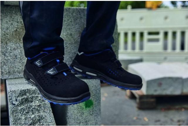 Actual product image Elten Sandals Impulse XXT Blue Easy ESD S1, black 46 (S1, 46)