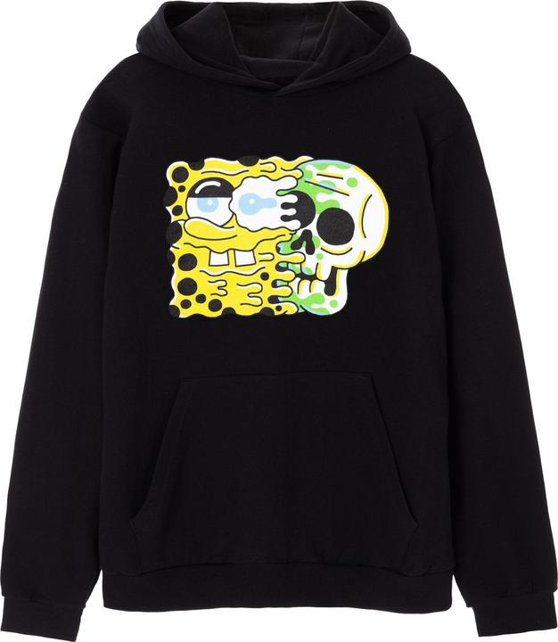 Actual product image Spongebob Squarepants Mens Skull Hoodie (3XL)