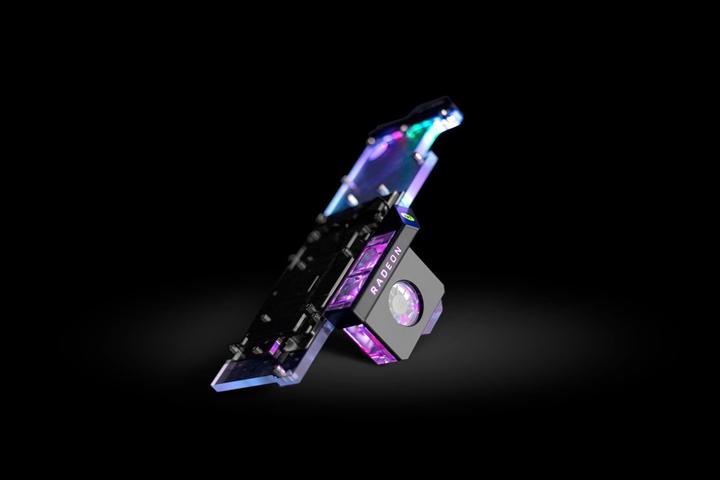 Immagine prodotto EKWB EK-Quantum Scalar Flowmeter Top-To-Bottom D-RGB