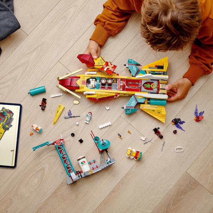 Produktbild LEGO Entdeckerraumschiff (80035, LEGO Monkie Kid, LEGO Seltene Sets)