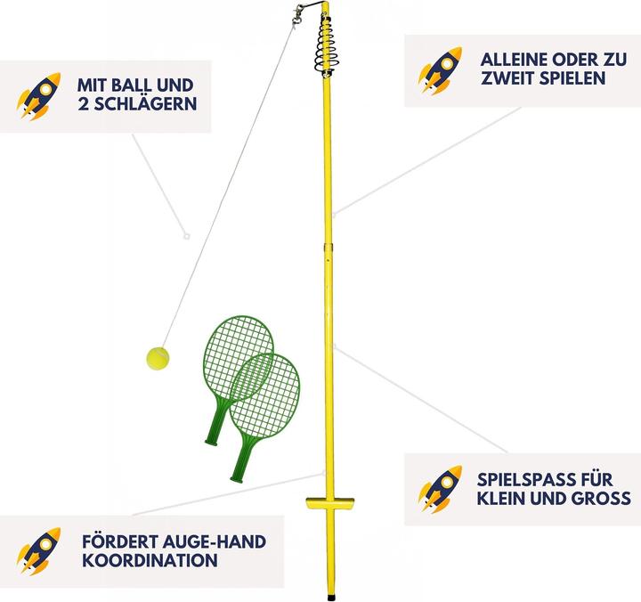 Produktbild Best Sporting Twistball-Set mit Schlägern & Ball