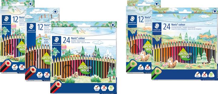 Actual product image Staedtler Noris colour 185 coloured pencil cardboard box with 12 pieces, assorted, special edition (12 colours, 12 x)