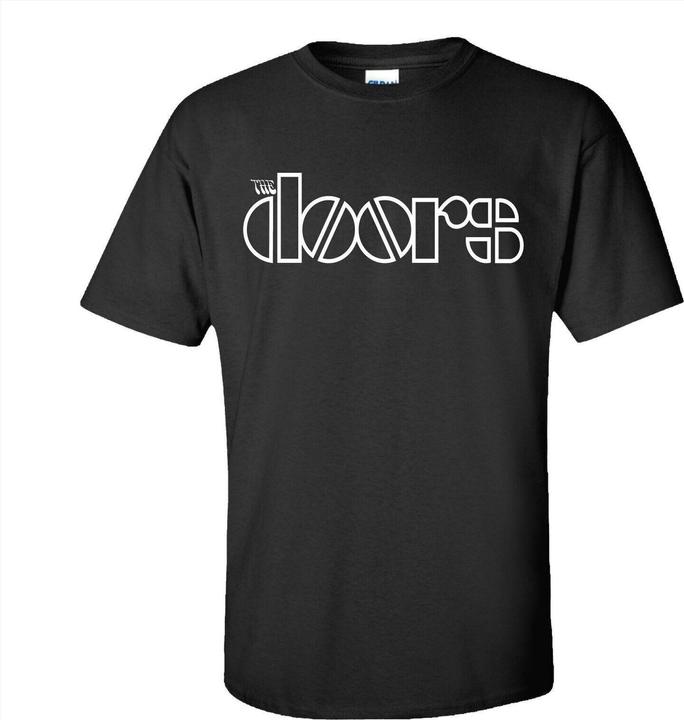 The Doors TShirt mit Logo aus Baumwolle Erwachsene