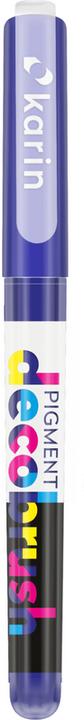 Actual product image Karin PIGMENT DECO BRUSH - Brush Marker (indigo blue 072U, 4 x)