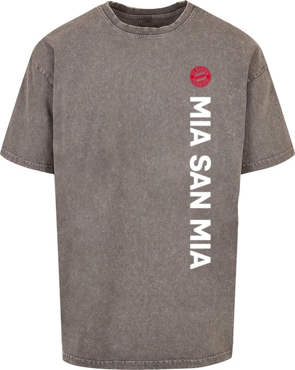 Produktbild FC Bayern München MSM Logo Acid Washed Heavy Oversize Tee - 117373 (L)