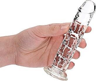 Actual product image RealRock Straight Realistic Dildo with Suction Cup - 6" / 14,5