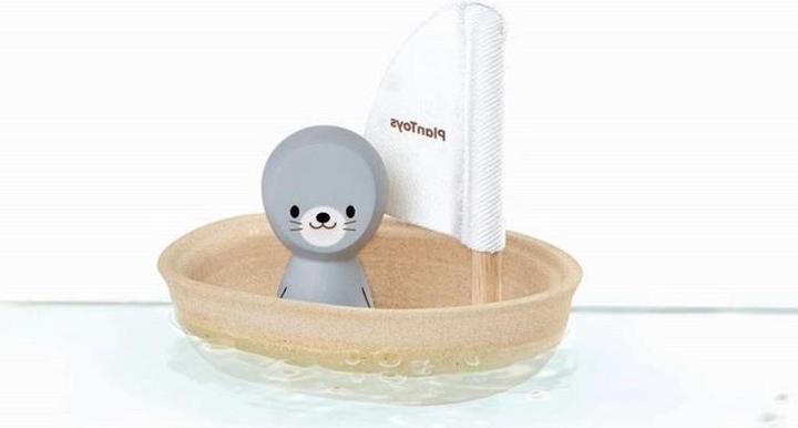 Produktbild Plantoys Segelboot - Seelöwe
