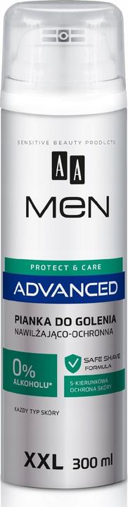 Produktbild NoName Aamen Advance Feuchtigkeitsspendender und schützender Rasierschaum 300ml (300 ml)